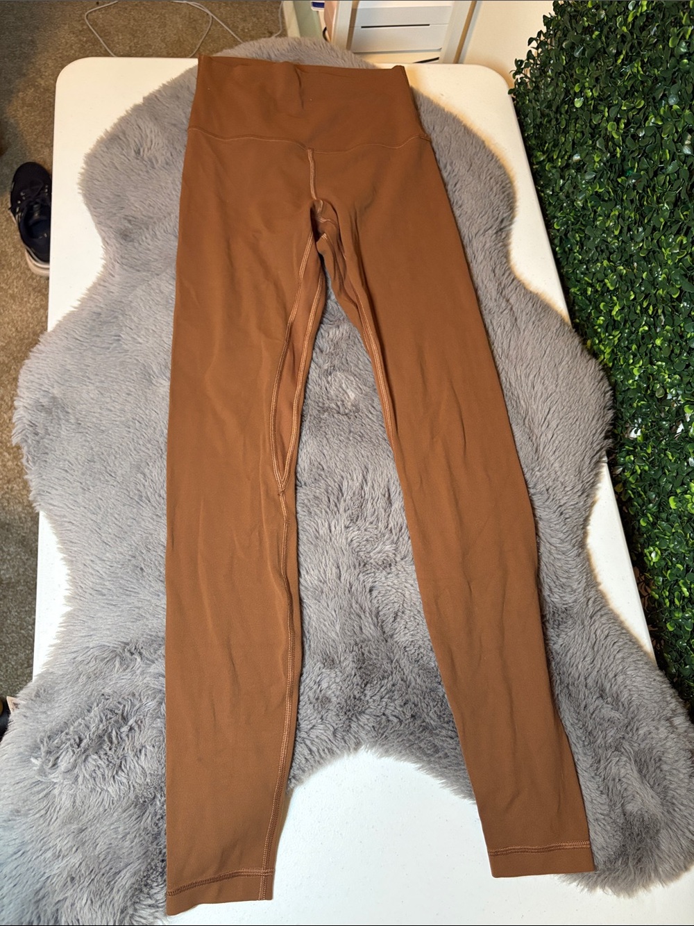 lululemon athletica High-Rise Align 28” Brown Leggings  Size 4 - Picture 5 of 5